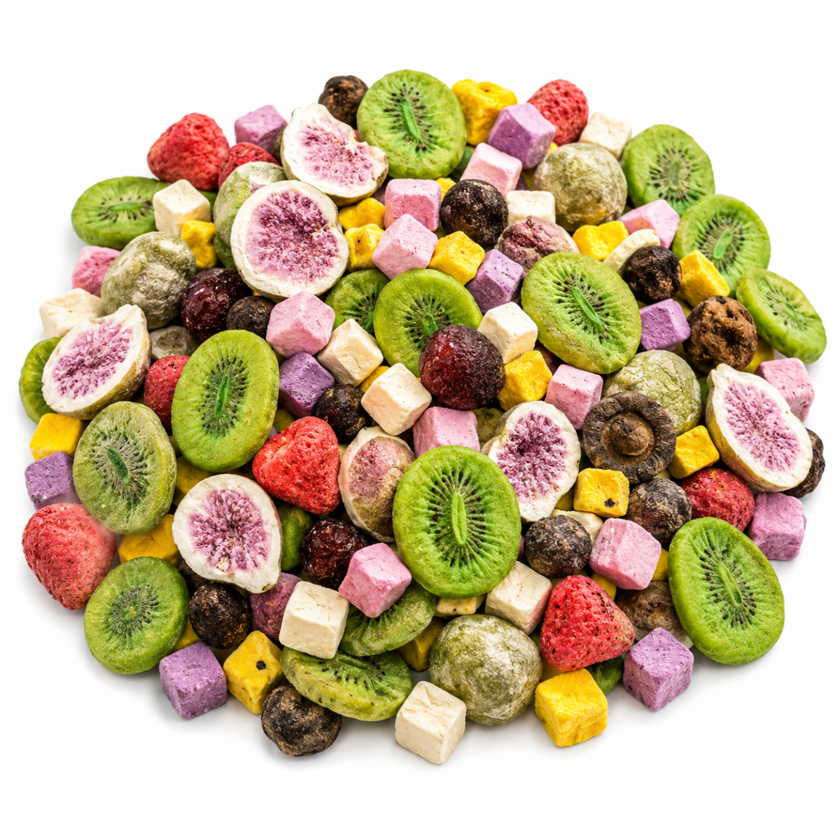Trái Cây Sấy Thăng Hoa Mix - Lâm Đồng Farmgo