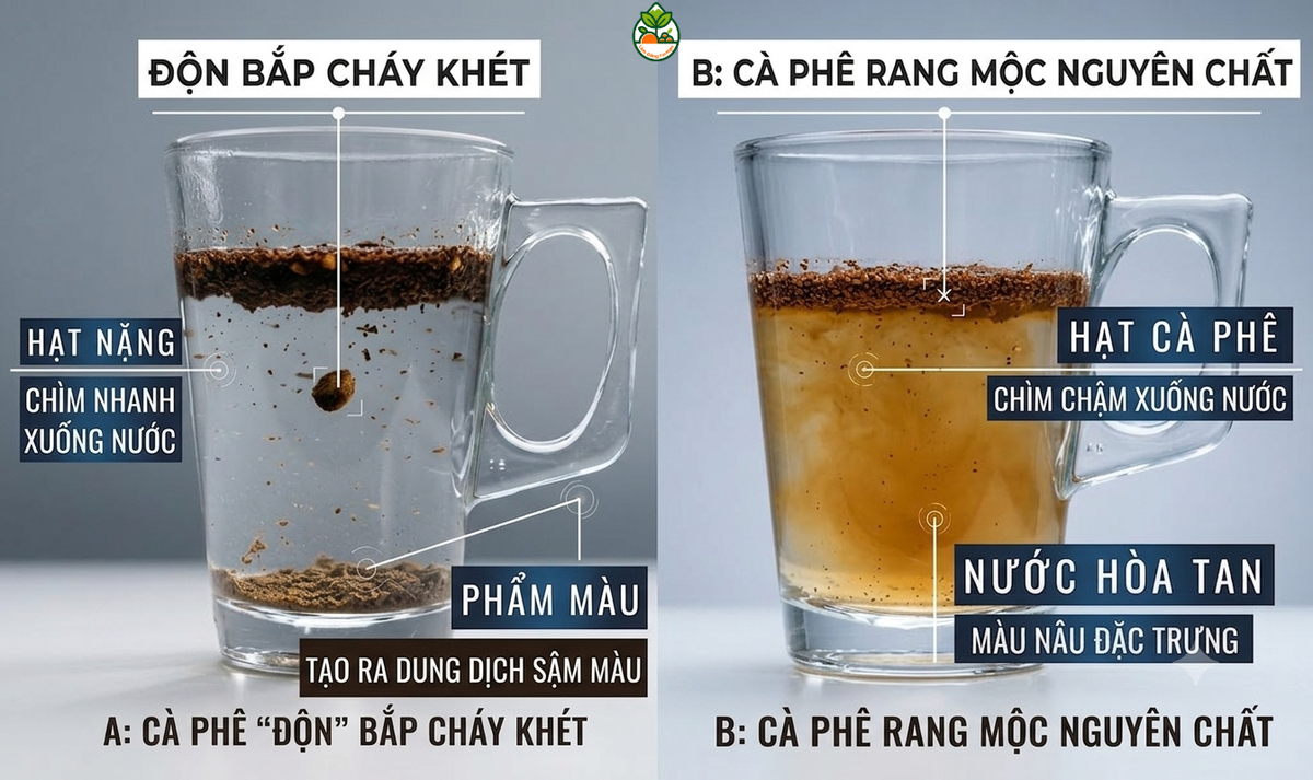 Cà Phê Rang Mộc Là Gì? 5 Cách Phân Biệt Cà Phê Mộc Và Cà Phê Trộn