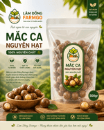 Mắc Ca Tách Vỏ Hàng Tuyển 500gram - Lâm Đồng Farmgo