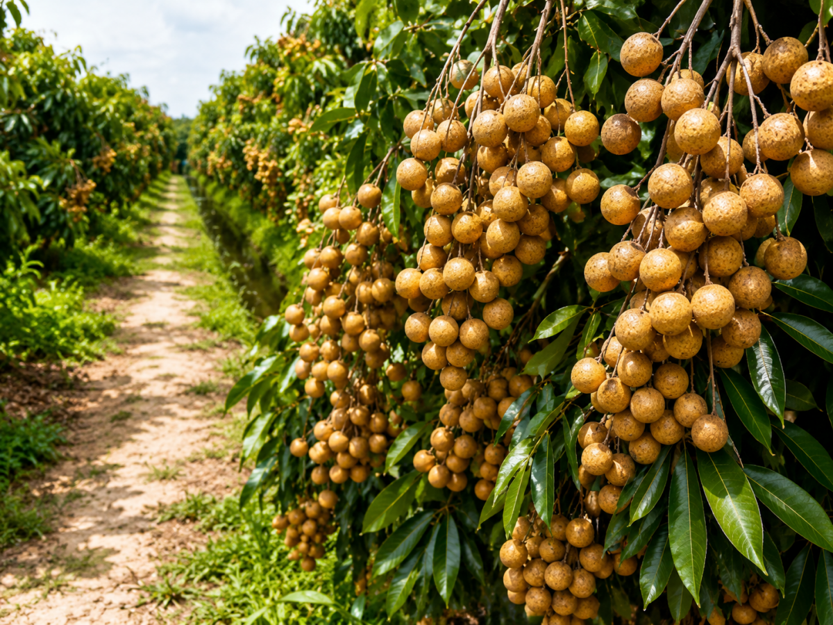 Nhãn Nhục Sấy Khô - Lâm Đồng Farmgo